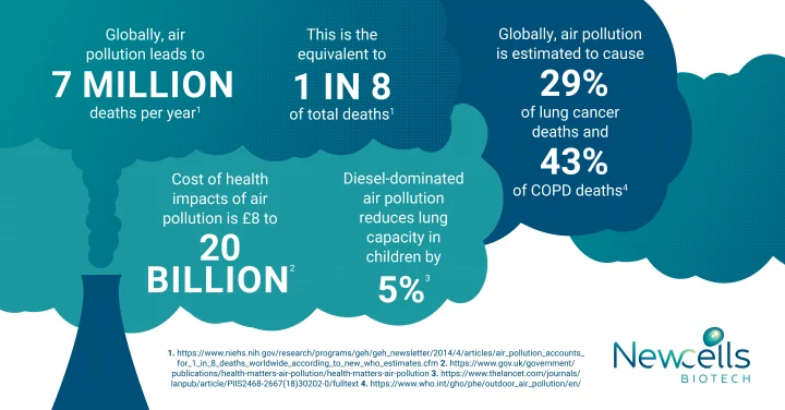 Air pollution statistics