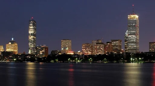 An image of the Boston skyline